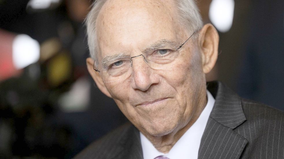 Wolfgang Schäuble war von 1981 bis 1984 Parlamentarischer Geschäftsführer der CDU/CSU-Bundestagsfraktion. Foto: Marijan Murat/dpa