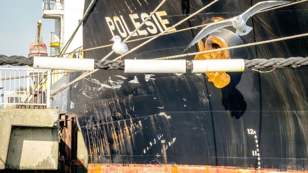 Nach dem Zusammenstoß mit der „Polesie“ war der Frachter „Verity“ in der Nordsee gesunken. Foto: Sina Schuldt/DPA