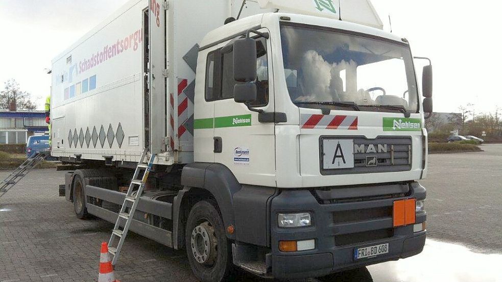 Das Schadstoffmobil fährt alle Emder Stadtteile an. Foto: Stadt Emden