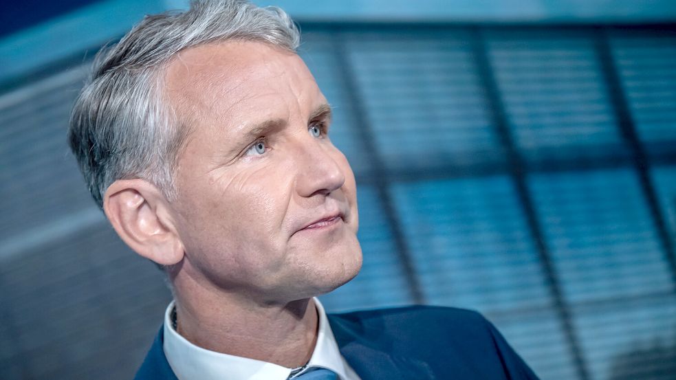 Der AfD-Politiker Björn Höcke hatte behauptet, die Telekom habe die SA-Losung „Alles für Deutschland“ als Werbeslogan benutzt. Foto: dpa/Michael Kappeler