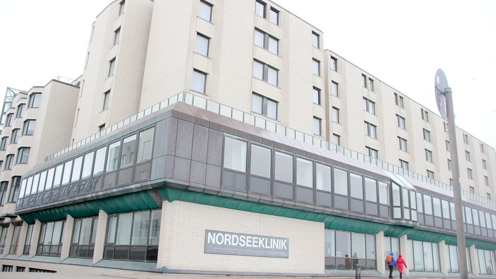 Für das Gebäude der Nordseeklinik wird derzeit ein Verkehrswertgutachten erstellt. Foto: Ferber