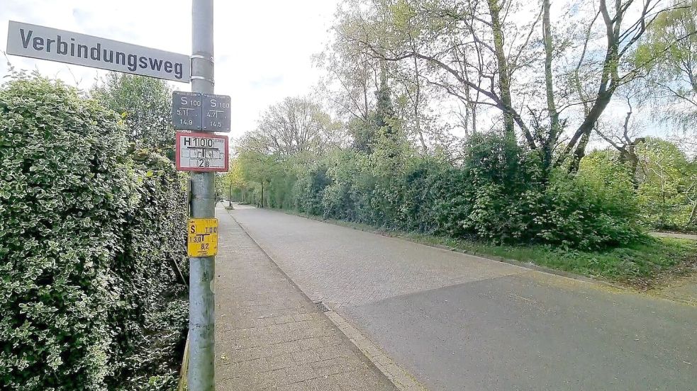 Dieser Abschnitt der Straße Auf den Truben – ab dem Verbindungsweg – soll Fahrradstraße werden. Foto: Bothe