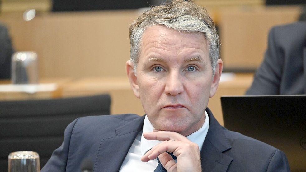 AfD-Fraktions- und Landeschef Björn Höcke. Foto: Martin Schutt/dpa