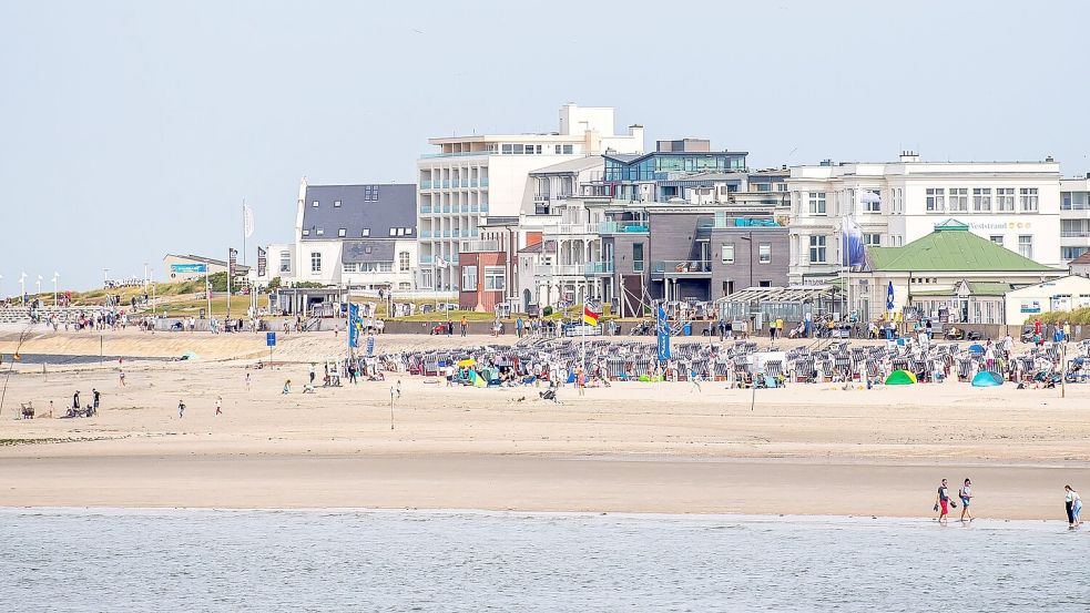 Norderney hat viele Hotels. Die SPD-Politiker verteilen sich auf mehrere. Foto: DPA