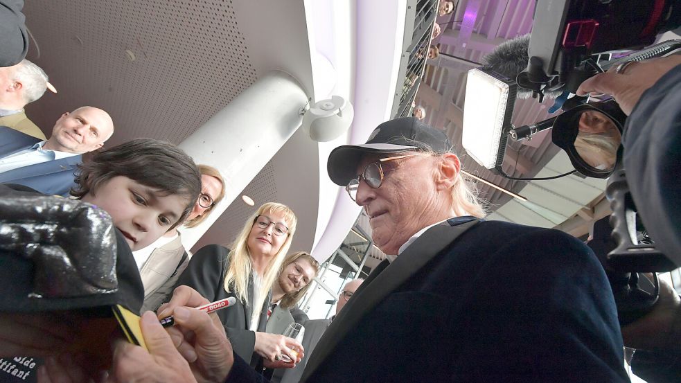 Konzentriert bei der Sache.