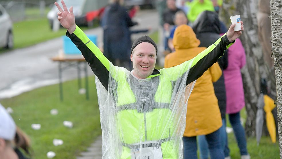 2023 war der Ossiloop total verregnet, für die neue Auflage hofft Dirk Hellmers auf besseres Wetter. Foto: Ortgies