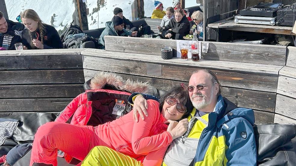 Das Ehepaar Glöckner hat im Winter den Schnee beim Skifahren genossen – jetzt in der Rente geht das ganz ohne Zeitdruck. Foto: Christel Glöckner
