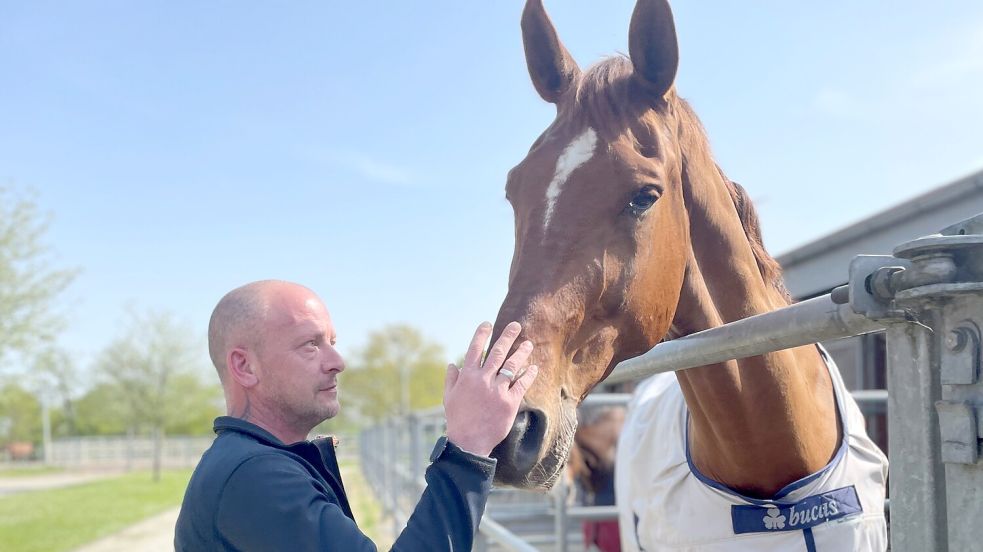 Andy Klasing bedauert es, dass er seit einiger Zeit kaum noch zum Reiten kommt. Foto: Boschbach
