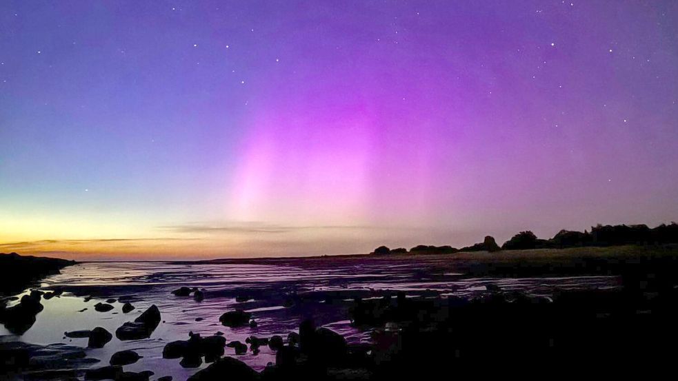 Das Lichterspektakel kennt man sonst nur von ganz nördlichen Ländern wie Finnland oder Norwegen. Foto: Nina Hofmann