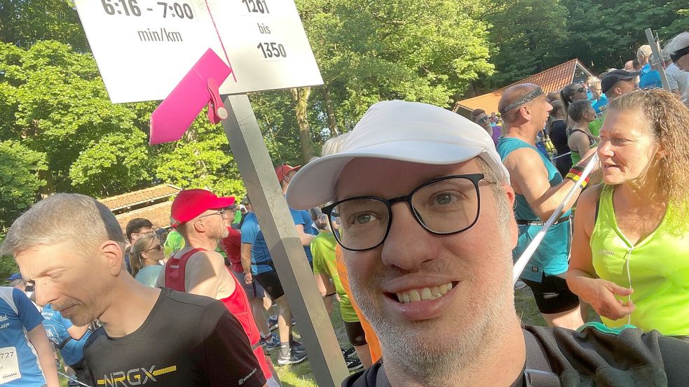 Reporter Dirk Hellmers war auch bei der fünften Etappe dabei. Foto: Hellmers