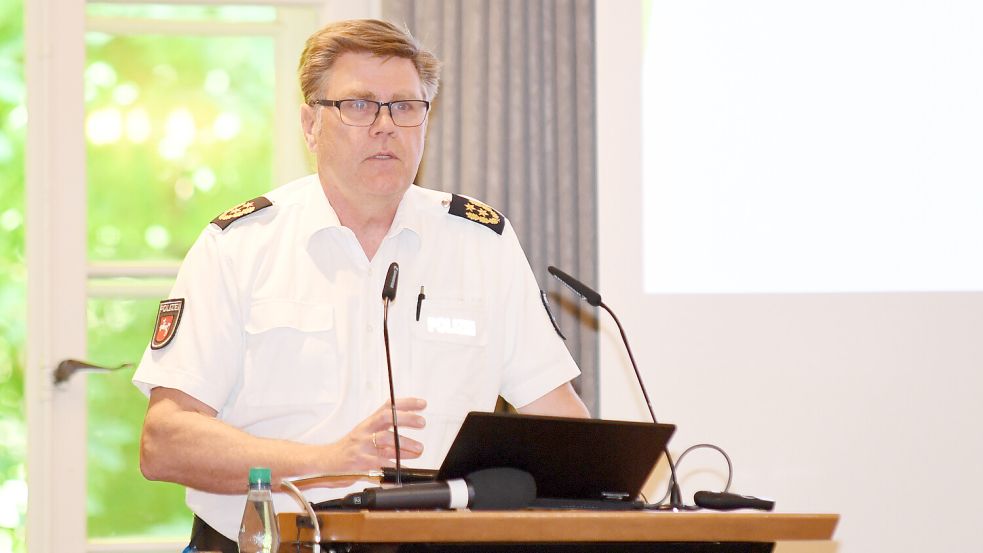 Oldenburgs Polizeipräsident Andreas Sagehorn. Foto: Ellinger