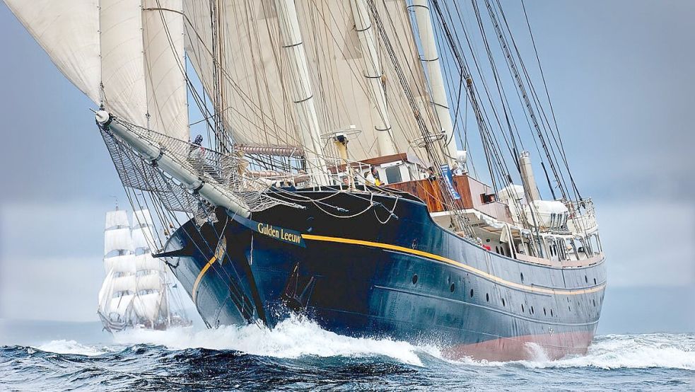 Imposant: Die „Gulden Leeuw“ gilt als robustes und schnelles Segelschiff. Foto: Veranstalter