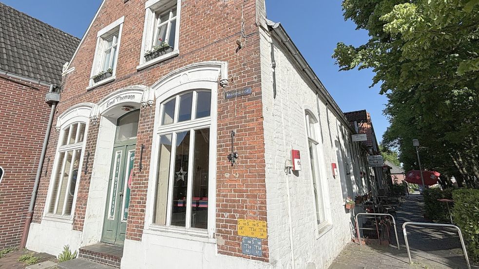Das Eckhaus an der Westerstraße zählt zu den ältesten Gebäuden in Norden. Foto: Rebecca Kresse