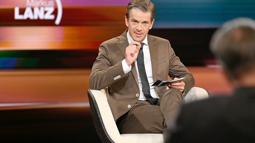 Markus Lanz hat sich beim Thema Sylt mit der Autorin Gilda Sahebi angelegt. Foto: dpa/ZDF/Markus Hertrich