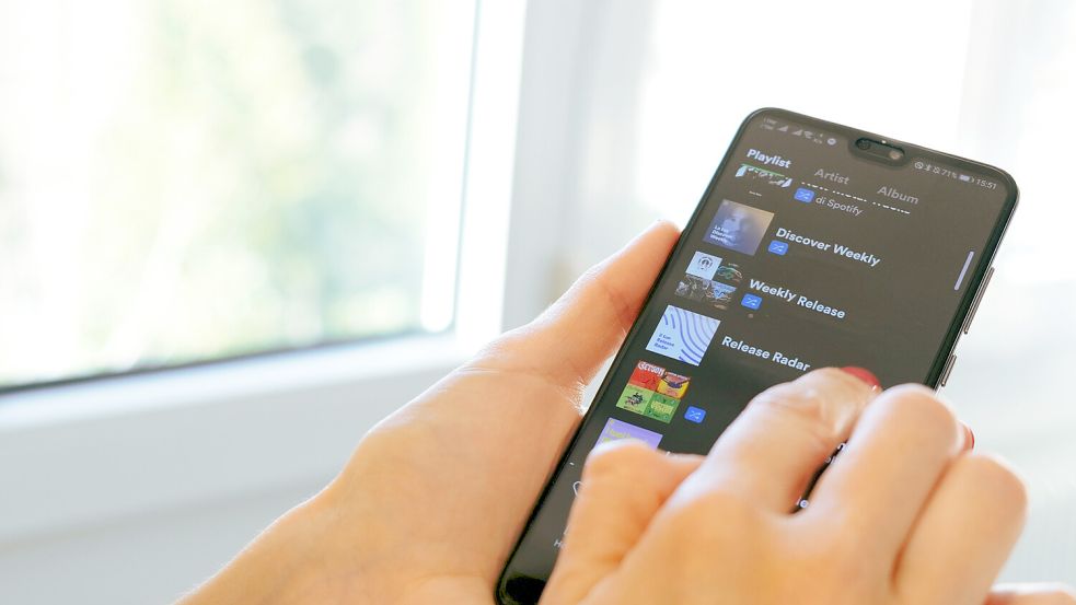 Das Phänomen der Songvorhersage tritt auch bei zufälligen Spotify-Playlists auf. Foto: IMAGO/Pond5 Images