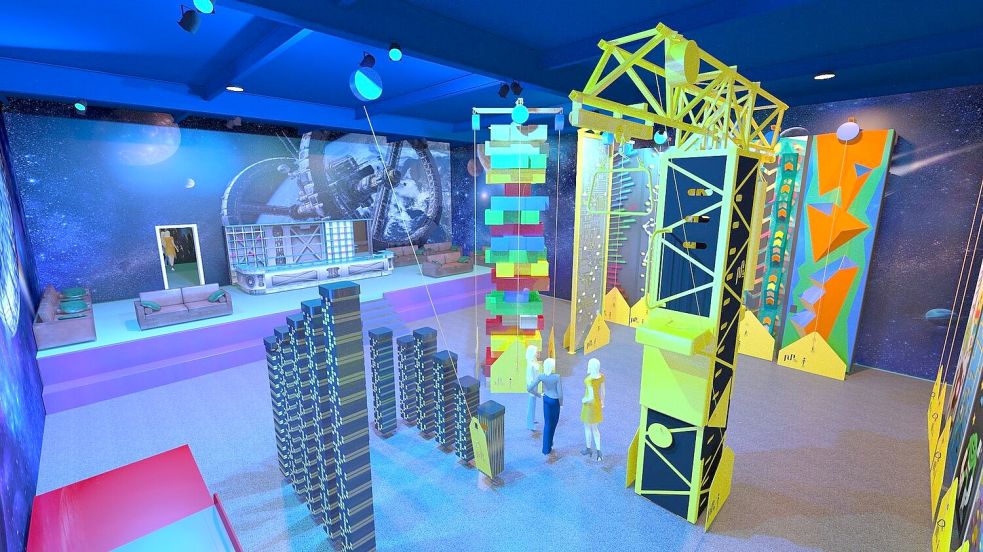 So bunt wird die Welt im "Space Magic". Animation: Space Magic GmbH