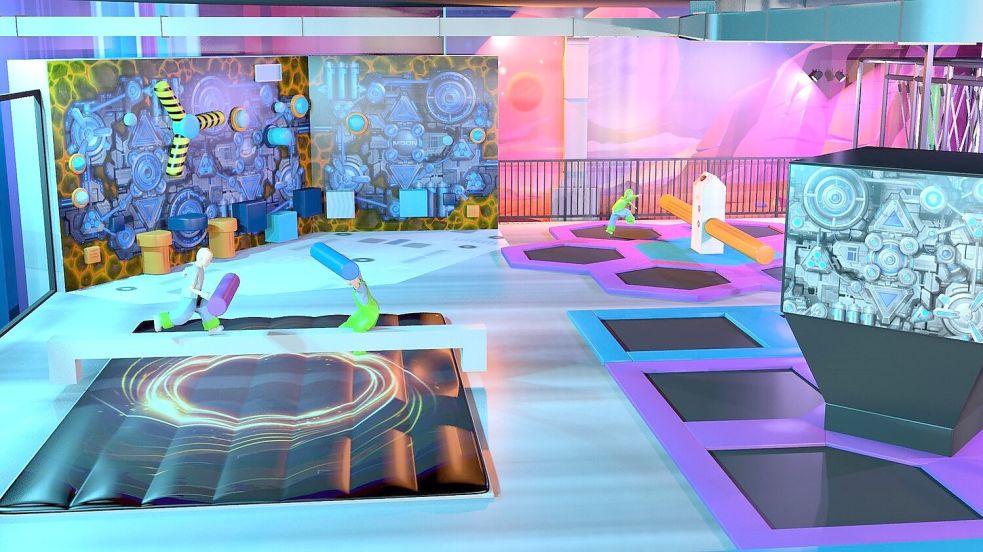 So bunt wird die Welt im "Space Magic". Animation: Space Magic GmbH