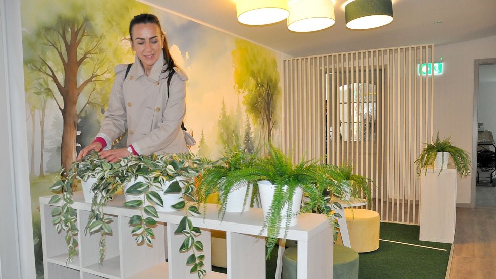 Im Café sollen sich die Gäste wohlfühlen, findet Corina Gati. Foto: Ullrich