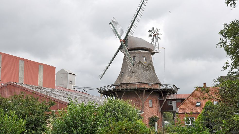 Die Onkensche Kornmühle in Westgroßefehn. Foto: Ullrich