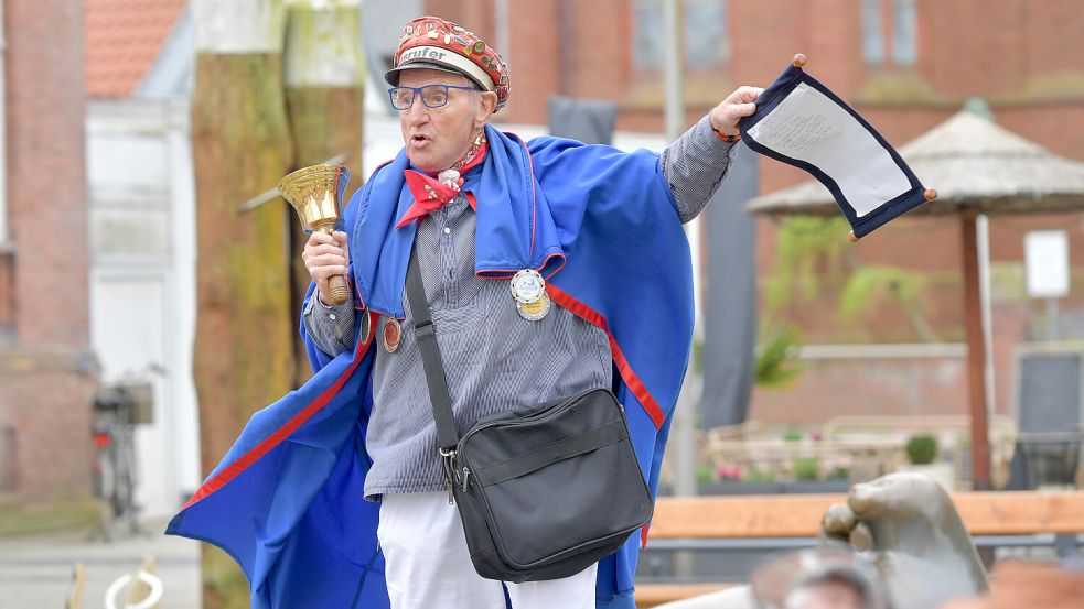 Brnd Krügers Begrüßungen sind lebendig und unterhaltsam. Foto: Ortgies