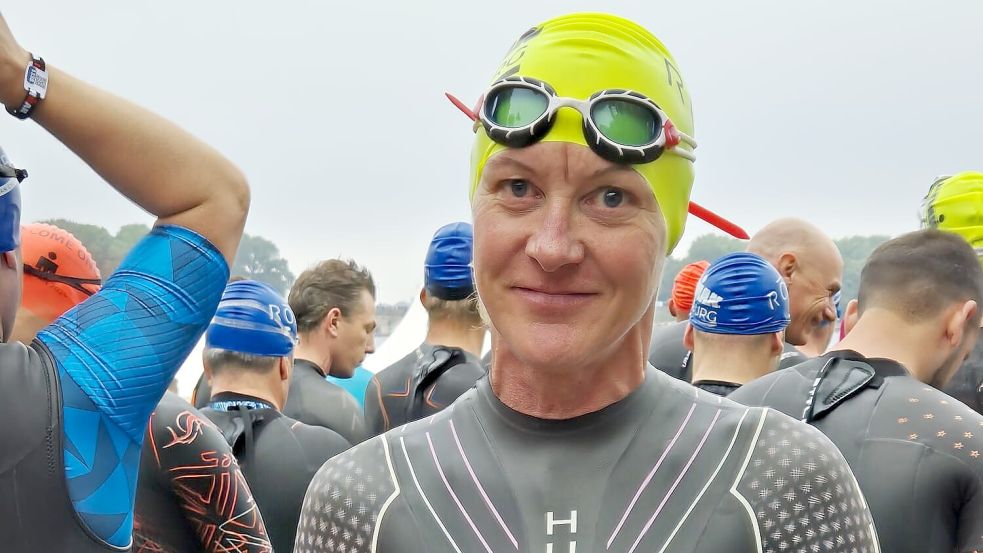 Ilse Ommen fand erst spät zum Triathlon – ist heute aber überaus erfolgreich. Foto: Privat