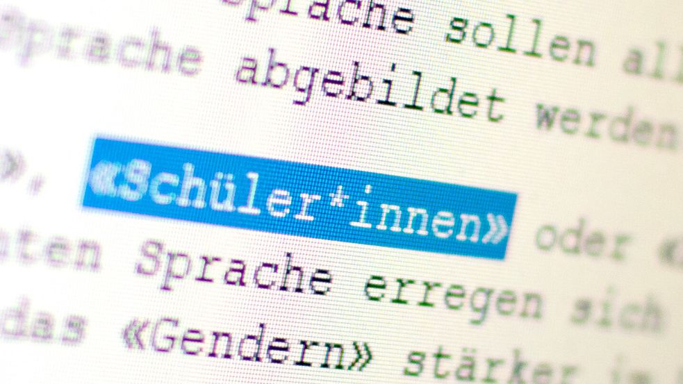 An Gender-Sternchen scheiden sich immer noch die Geister. Foto: dpa