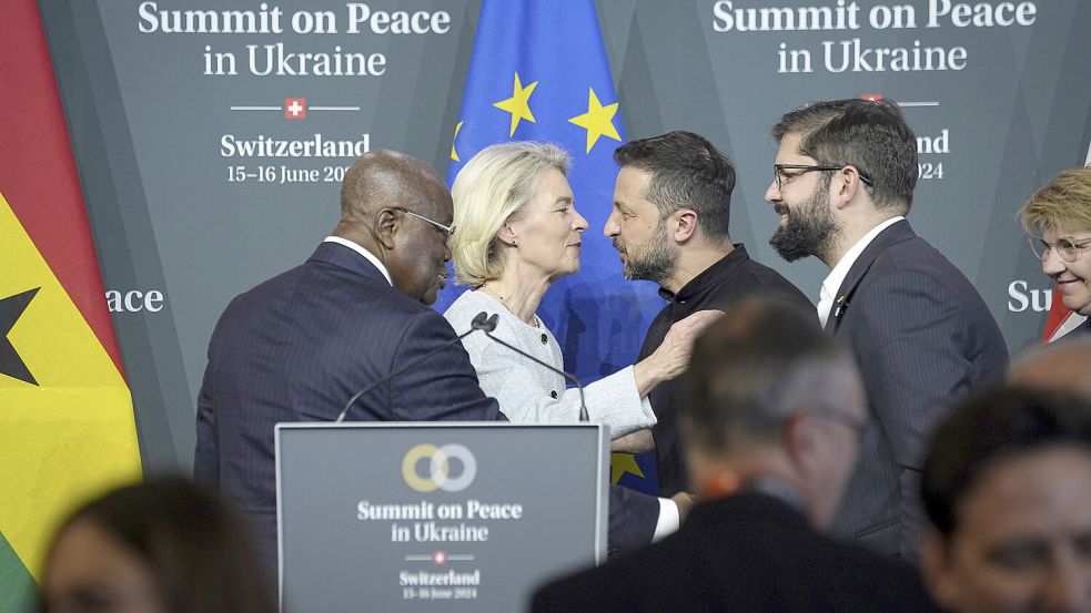 Die EU-Beitrittsverhandlungen mit der Ukraine sind ein Signal der Solidarität in Kriegszeiten. Foto: dpa/Laurent Cipriani