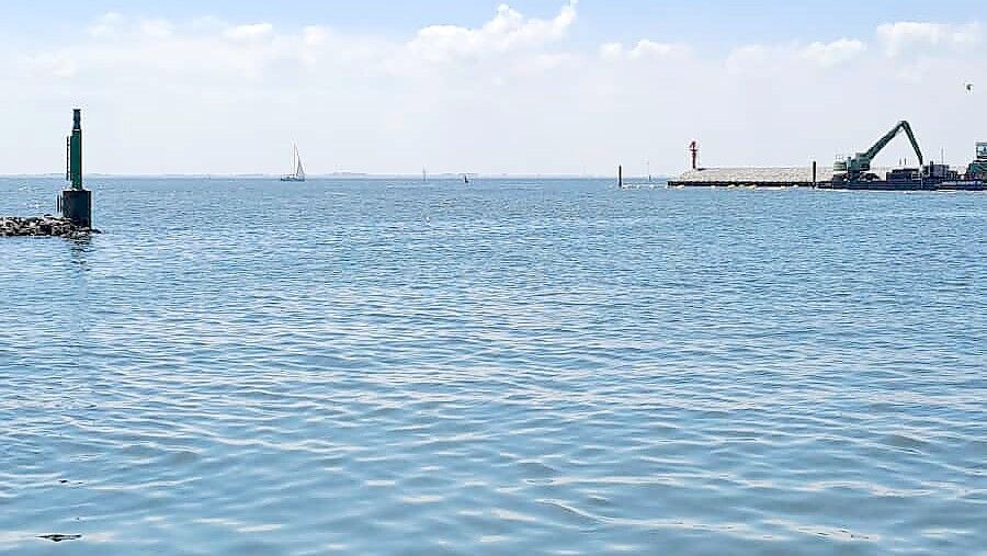 13.20 Uhr: Die Hafenzufahrt ist wieder frei. Foto: SY "Pilarica"