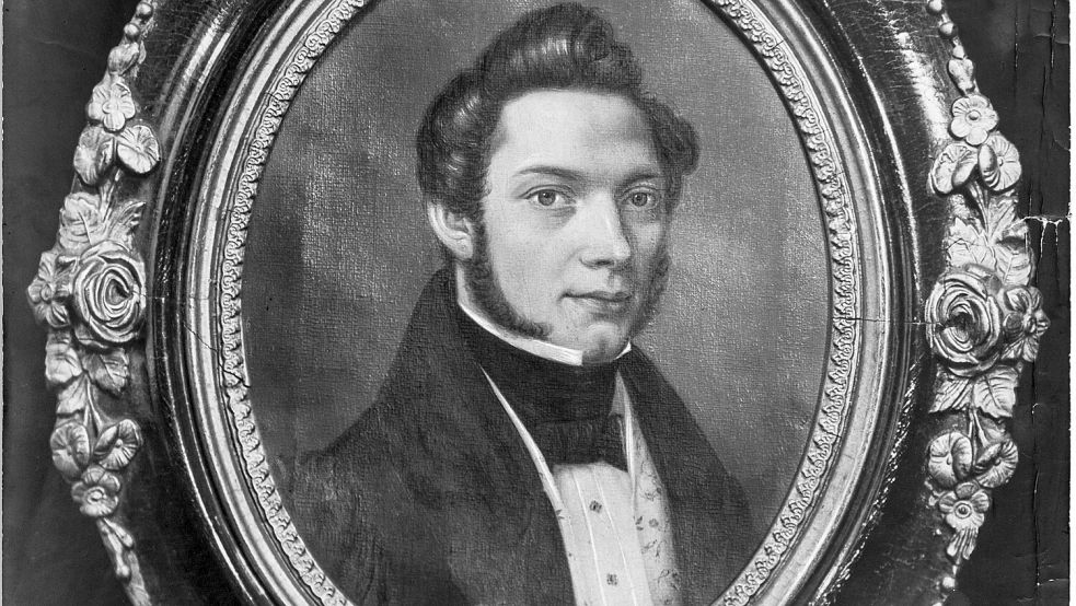 Johann Diedrich Müller als Bürgermeister von Aurich. Foto: Bildarchiv der Ostfriesischen Landschaft