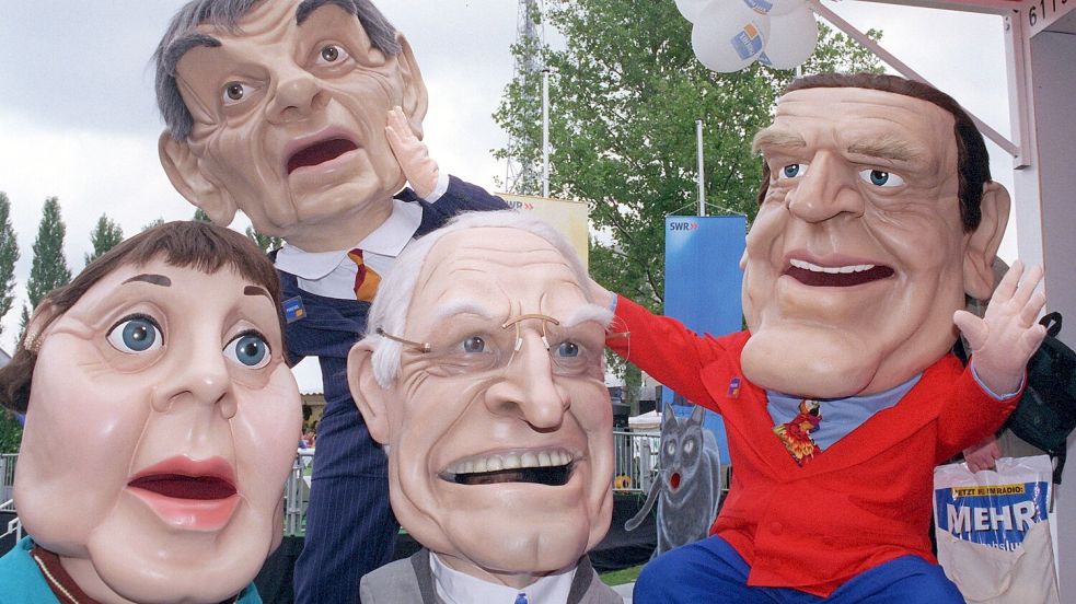 Spitznamen oder Karikaturen gehören zum Alltag der Politiker dazu. Foto: dpa/Andreas Gebhard