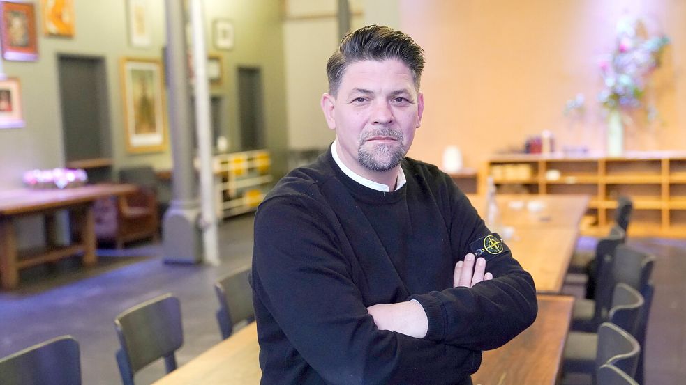 Tim Mälzer in seinem Restaurant „Bullerei“. Foto: Deutsche Presse-Agentur GmbH