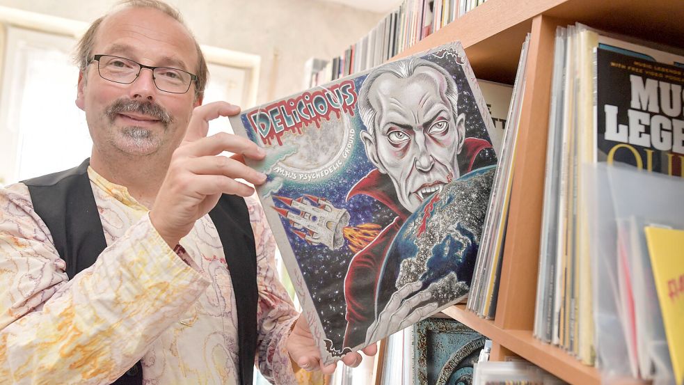 Marco Heyl stellt sein 13. Album vor, es heißt „Delicious“. Foto: Ortgies