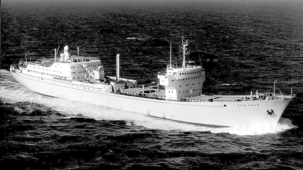 Auf den ersten Blick ein ganz normales Schiff: Die „Otto Hahn“ war allerdings das erste und einzige deutsche Schiff mit Atomantrieb. Foto: Hereon