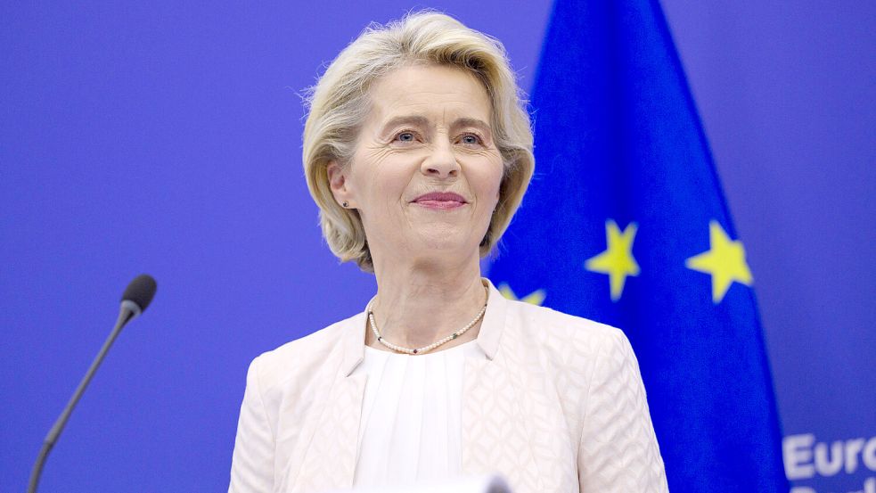 Ursula von der Leyen ist für weitere fünf Jahre die mächtigste Frau Europas. Foto: IMAGO/Panama Pictures
