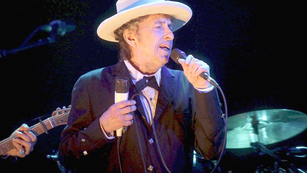 Bob Dylan wurde mit Titeln wie „Blowin‘ In The Wind“ und „Knockin‘ On Heavean‘s Door“ weltberühmt. Foto: dpa/EFE / EPA FILE/Domenech Castello