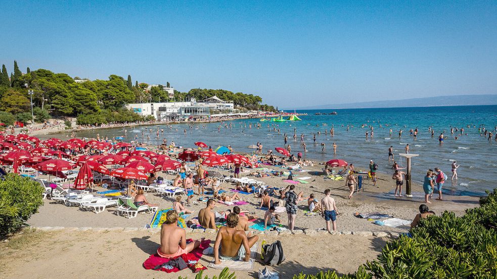 Split an der Küste Kroatiens gehört 2024 zu den günstigen Urlaubs-Geheimtipps der Vergleichsportale. Foto: dpa/Fernando Gutierrez-Juarez