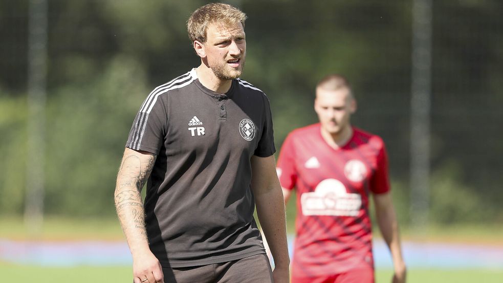 Uplengens Trainer Carsten Gündel war trotz der Niederlage mit seinem Team zufrieden.