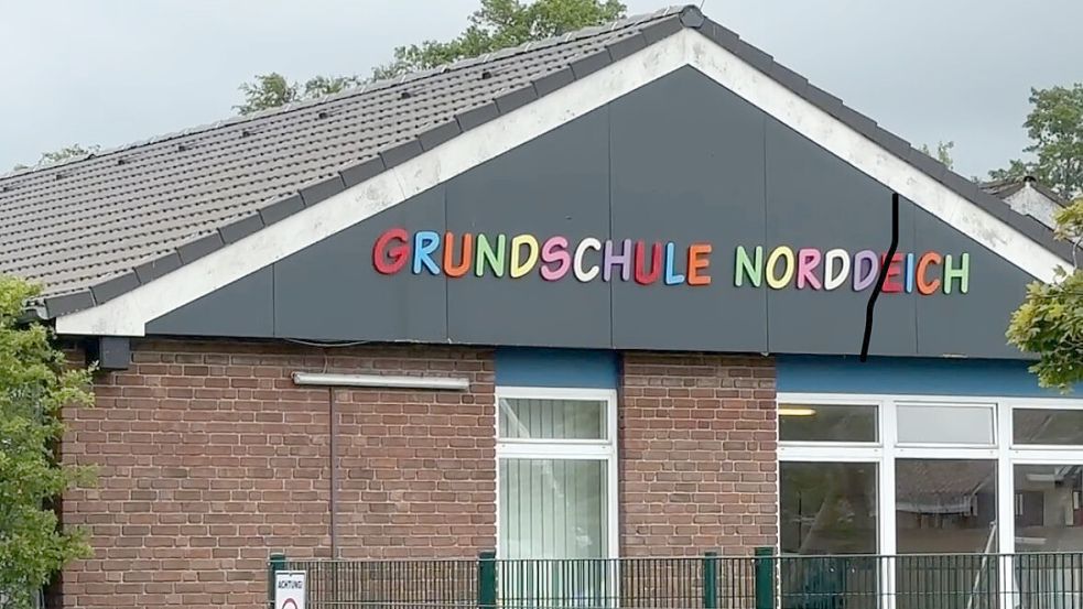 Der Einzugsbereich für die Grundschule Norddeich könnte laut Bürgermeister Florian Eiben verändert werden, um andere Grundschulen in der Stadt zu entlasten. Foto: Rebecca Kresse
