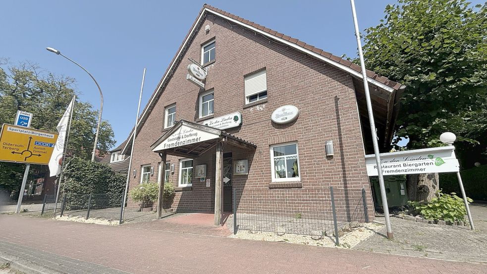 Die Gaststätte Zu den Linden in Neermoor hat zu. Fotos: Heinig