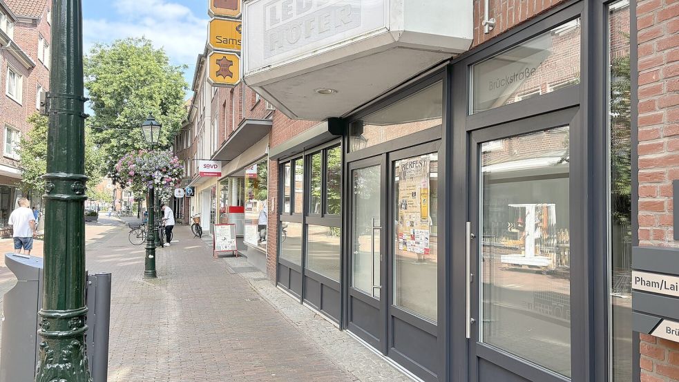 Ferienwohnungen statt Leder: Wandel an der Brückstraße.