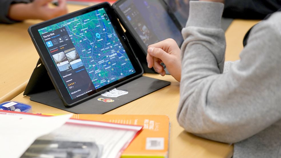 Die Grundschulen in Hesel kriegen neue Tablets. Foto: Marcus Brandt/dpa