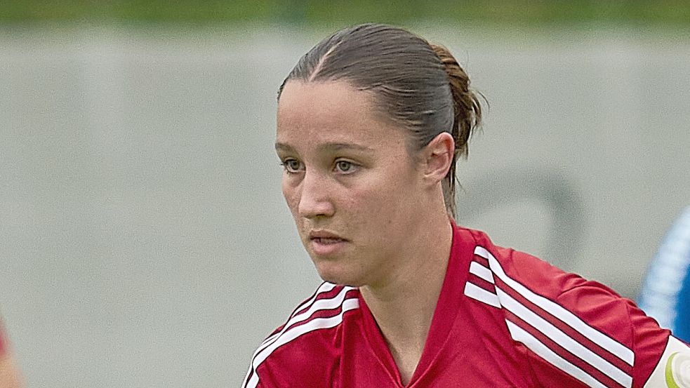 Sina Brühl bereitete das 1:0 für Aurich vor.