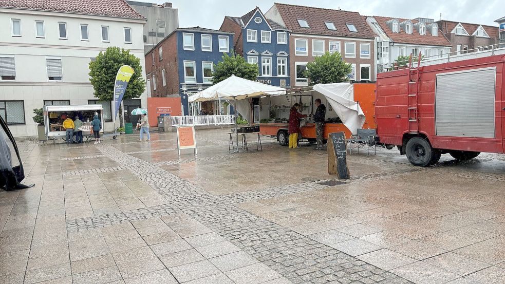 Wo jetzt ein Gemüsehändler steht, war früher der Platz des Pflanzenhändler Jochen Jakobs.