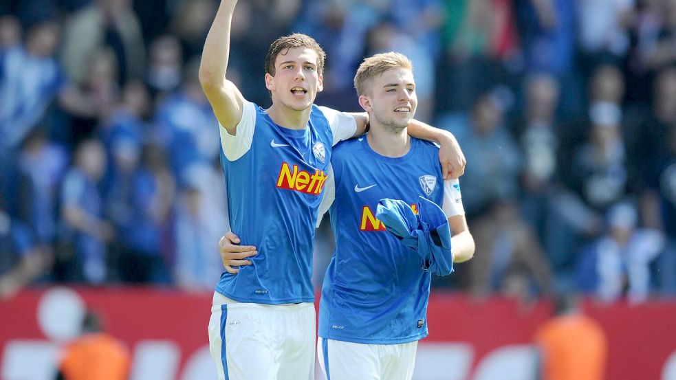 Spielten einst für den VfL Bochum zusammen: Leon Goretzka (links) und Christoph Kramer. Foto: Imago/Team 2