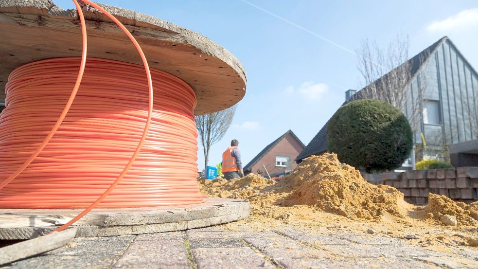 Mit dem Verlegen der Leitungen in Moormerland soll es noch in diesem Jahr losgehen. Foto: Deutsche Glasfaser