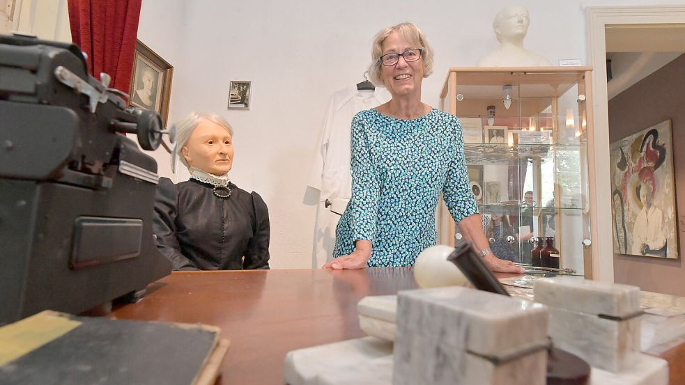 Heide Petretto ist die Enkelin von Hermine Heusler-Edenhuizen. Ihre Großmutter starb, als sie zwölf Jahre alt war. Foto: Ortgies