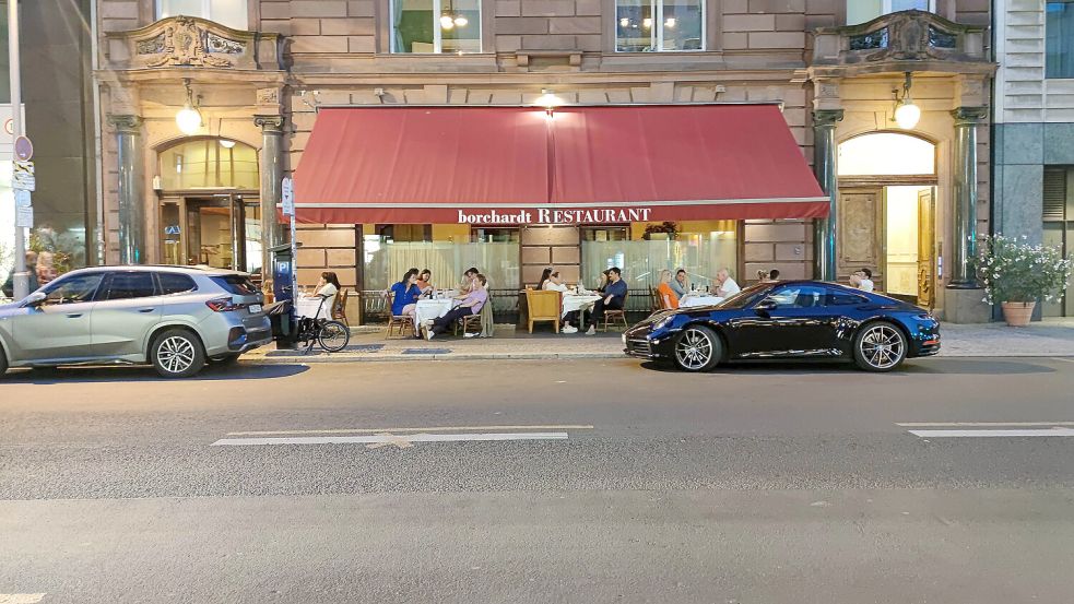 Hier trifft man Promis beim Schnitzel: Das „Borchardt“ in Berlin. Foto: IMAGO/dts Nachrichtenagentur