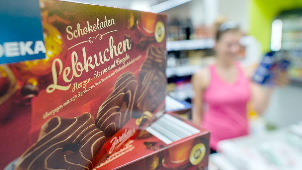 Im vergangenen Jahr stellten deutsche Unternehmen insgesamt 86.800 Tonnen Lebkuchen her. Foto: dpa/Sebastian Gollnow