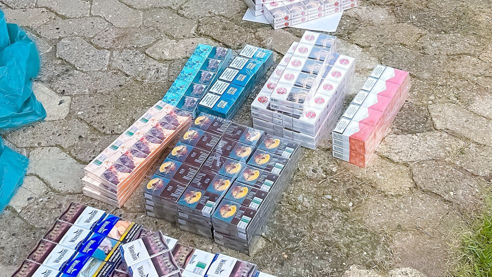 Die Zigaretten wurden vom Zoll sichergestellt. Bild: Zoll
