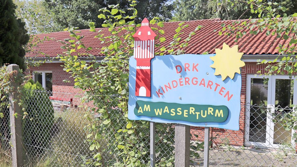 Der DRK-Kindergarten „Am Wasserturm“ muss abgerissen werden. Foto: Heino Hermanns
